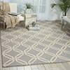 Nourison Linear Blue 50 X 70 Area Rug  805-100276 Thumb 3