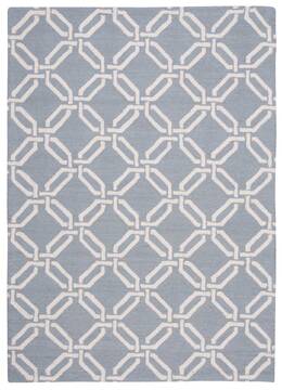 Nourison Linear Blue 5'0" X 7'0" Area Rug  805-100276