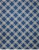 Nourison LINEAR Blue 76 X 96 Area Rug 99446279743 805-100282 Thumb 2