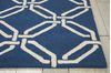 Nourison LINEAR Blue 76 X 96 Area Rug 99446279743 805-100282 Thumb 4