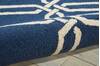 Nourison Linear Blue 80 X 110 Area Rug 805-100283 Thumb 2