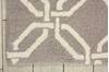 Nourison Linear Grey Runner 23 X 76 Area Rug 805-100284 Thumb 1