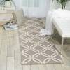 Nourison Linear Grey Runner 23 X 76 Area Rug  805-100284 Thumb 3