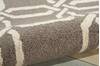 Nourison Linear Grey 80 X 110 Area Rug 805-100288 Thumb 2