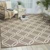 Nourison Linear Grey 80 X 110 Area Rug  805-100288 Thumb 3