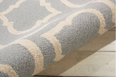 Nourison Linear Blue 76 X 96 Area Rug 805-100302 Image 2