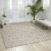 Nourison Linear Blue 76 X 96 Area Rug 805-100302 Thumb 3