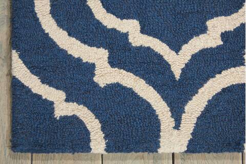 Nourison Linear Blue 50 X 70 Area Rug 805-100306 Image 1