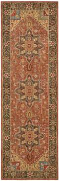 Nourison Living Treasures Red Runner 2'6" X 12'0" Area Rug  805-100329