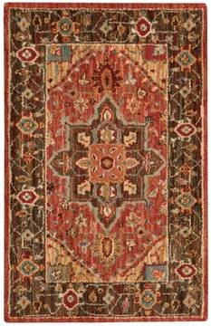 Nourison Living Treasures Red 2'6" X 4'3" Area Rug  805-100330