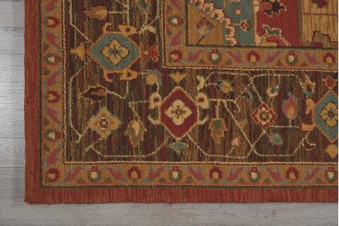 Nourison Living Treasures Red 36 X 56 Area Rug 805-100332 Image 1