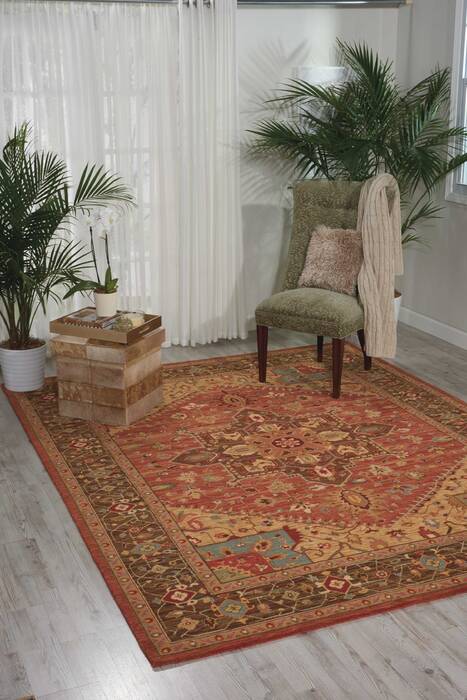 Nourison Living Treasures Red 36 X 56 Area Rug 805-100332 Image 3