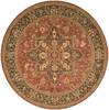 Nourison Living Treasures Red Round 510 X 510 Area Rug 805-100333 Thumb 0