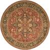 Nourison Living Treasures Red Round 510 X 510 Area Rug  805-100333 Thumb 0