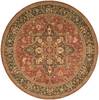 Nourison Living Treasures Red Round 710 X 710 Area Rug  805-100335 Thumb 0