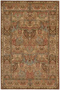 Nourison Living Treasures Multicolor 3'6" X 5'6" Area Rug  805-100342