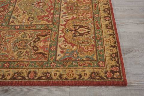 Nourison Living Treasures Multicolor 76 X 96 Area Rug 805-100346 Image 4