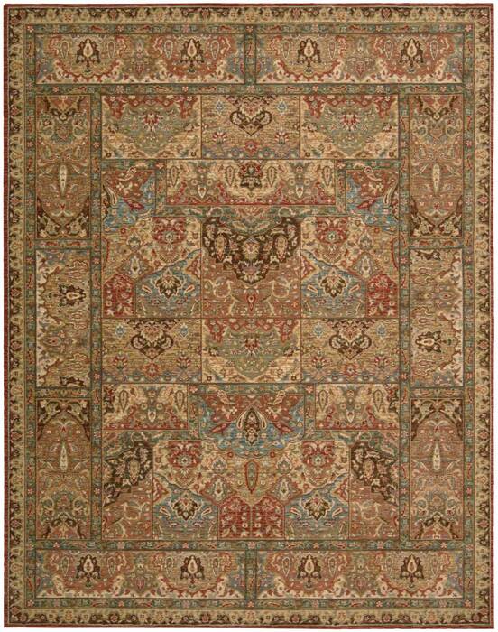 Nourison Living Treasures Multicolor 99 X 139 Area Rug 805-100348 Image 0