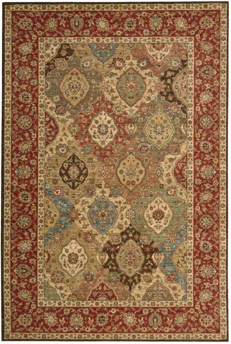 Nourison Living Treasures Multicolor 56 X 83 Area Rug 805-100354 Image 0