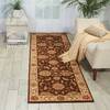 Nourison Living Treasures Brown Runner 26 X 120 Area Rug  805-100359 Thumb 3