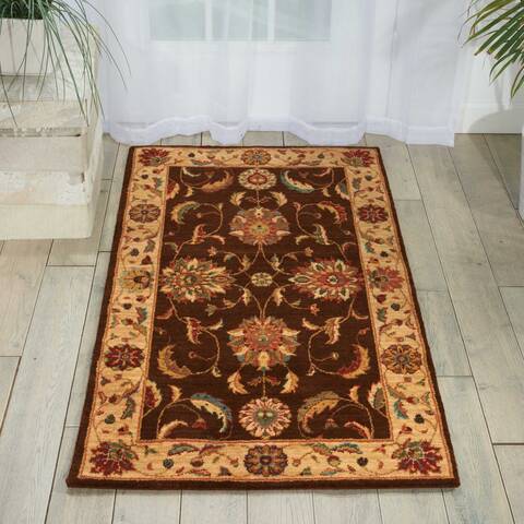 Nourison Living Treasures Brown 26 X 43 Area Rug 805-100360 Image 3