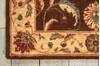 Nourison Living Treasures Brown 26 X 43 Area Rug 805-100360 Thumb 1