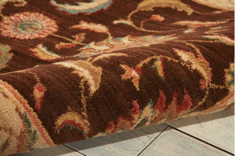 Nourison Living Treasures Brown Runner 26 X 80 Area Rug 805-100361 Image 2