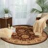 Nourison Living Treasures Brown Round 510 X 510 Area Rug  805-100363 Thumb 3