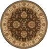 nourison_living_treasures_collection_wool_brown_round_area_rug_100363