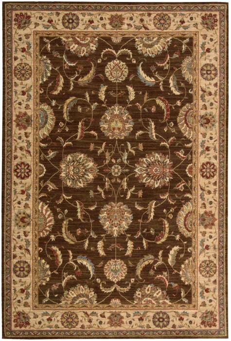 Nourison Living Treasures Brown 56 X 83 Area Rug 805-100364 Image 0