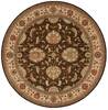 Nourison Living Treasures Brown Round 710 X 710 Area Rug  805-100365 Thumb 0