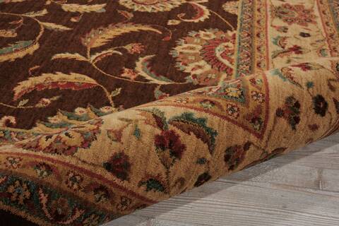Nourison Living Treasures Brown 76 X 96 Area Rug 805-100366 Image 2