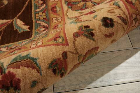 Nourison Living Treasures Brown 99 X 139 Area Rug 805-100368 Image 2