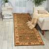 Nourison Living Treasures Green Runner 26 X 80 Area Rug  805-100371 Thumb 3