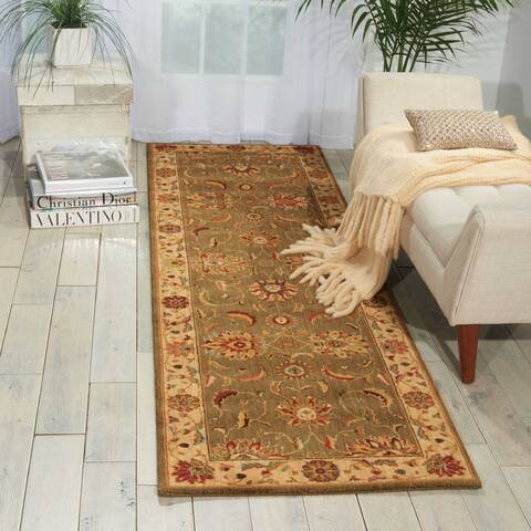Nourison Living Treasures Green 36 X 56 Area Rug 805-100372 Image 3