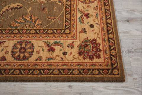 Nourison Living Treasures Green Round 510 X 510 Area Rug 805-100373 Image 4