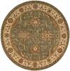 Nourison Living Treasures Green Round 510 X 510 Area Rug 805-100373 Thumb 0