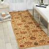 Nourison Living Treasures Beige Runner 26 X 120 Area Rug  805-100379 Thumb 3