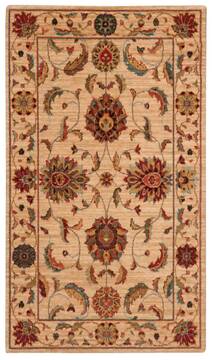Nourison Living Treasures Beige 2'6" X 4'3" Area Rug  805-100380