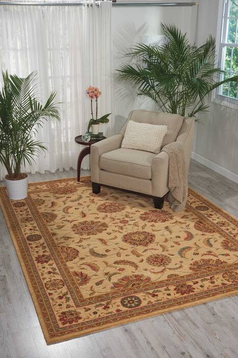 Nourison Living Treasures Beige 36 X 56 Area Rug 805-100382 Image 3