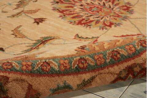 Nourison Living Treasures Beige Round 510 X 510 Area Rug 805-100383 Image 2
