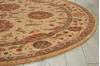 Nourison Living Treasures Beige Round 510 X 510 Area Rug 805-100383 Thumb 4