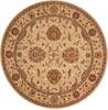 Nourison Living Treasures Beige Round 510 X 510 Area Rug  805-100383 Thumb 0