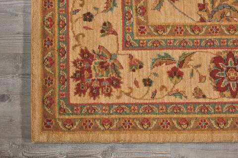 Nourison Living Treasures Beige 56 X 83 Area Rug 805-100384 Image 1