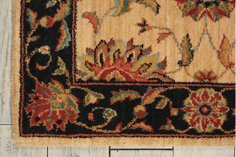 Nourison Living Treasures Beige Runner 26 X 80 Area Rug 805-100391 Image 1
