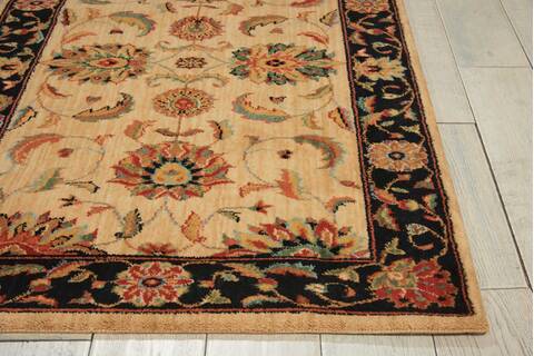Nourison Living Treasures Beige Runner 26 X 80 Area Rug 805-100391 Image 4