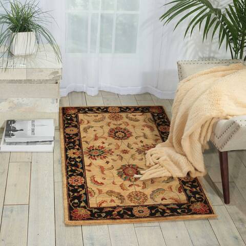 Nourison Living Treasures Beige 36 X 56 Area Rug 805-100392 Image 3