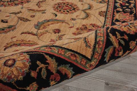 Nourison Living Treasures Beige Round 510 X 510 Area Rug 805-100393 Image 2
