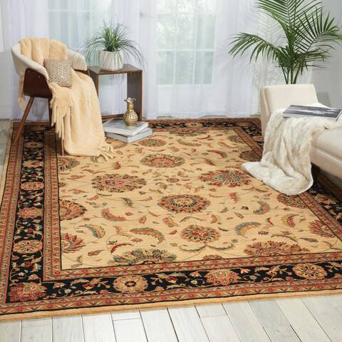 Nourison Living Treasures Beige 76 X 96 Area Rug 805-100396 Image 3