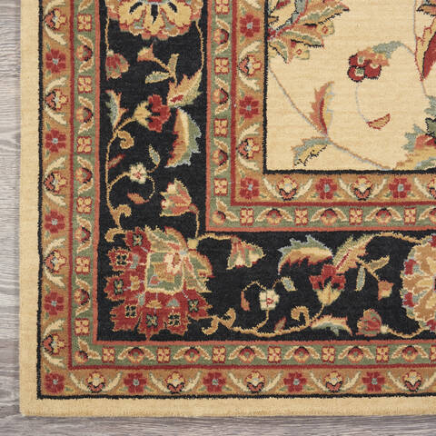 Nourison Living Treasures Beige 83 X 113 Area Rug 805-100397 Image 1